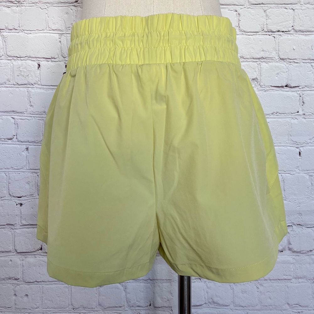 AVALANCHE Lime Green High Waisted Performance Shorts--NWT--M - Picture 4 of 15